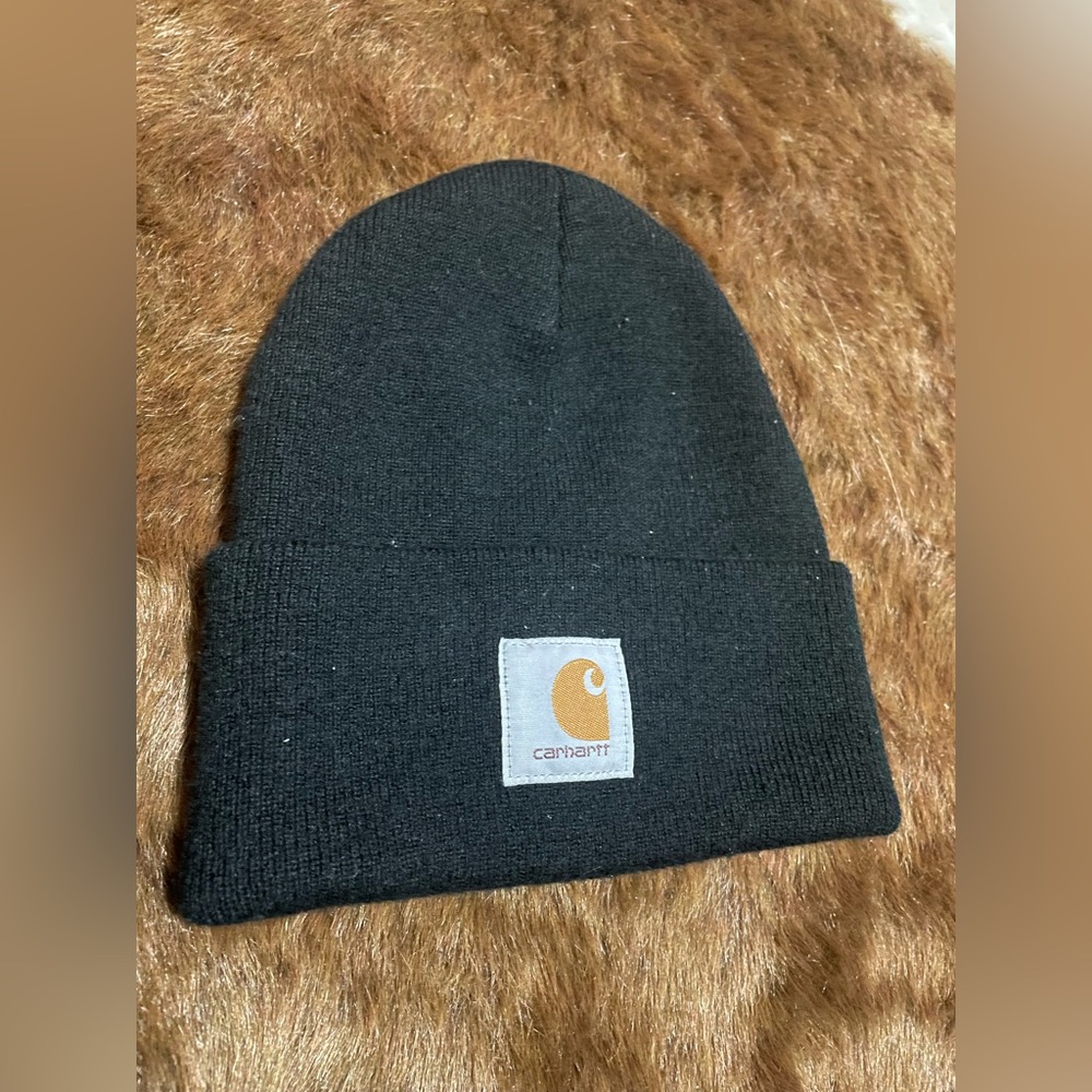 black beanie